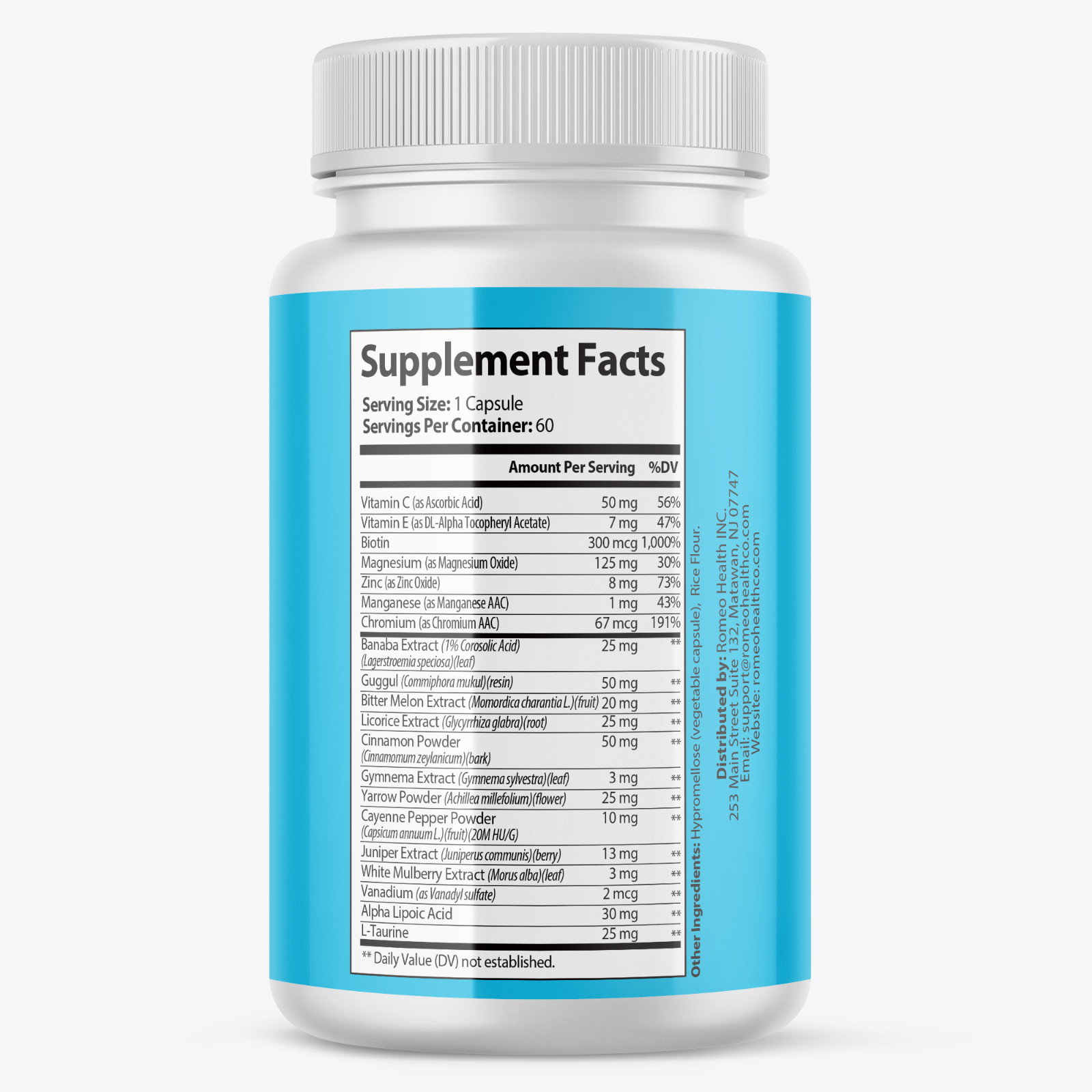 (6 Bottles) Nerve Fresh – Nerve Support Dietary Supplement 60 Capsules