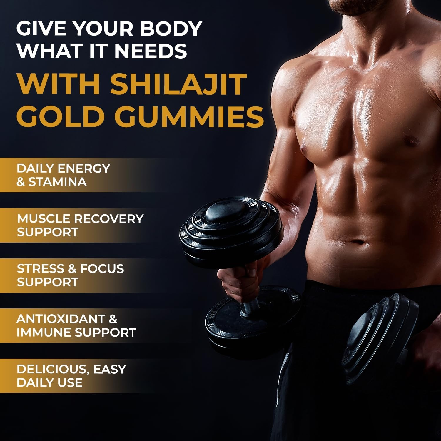Male Performance Booster 60 Herbal Gummies to ignite Libido-Mood-Desire & Energy