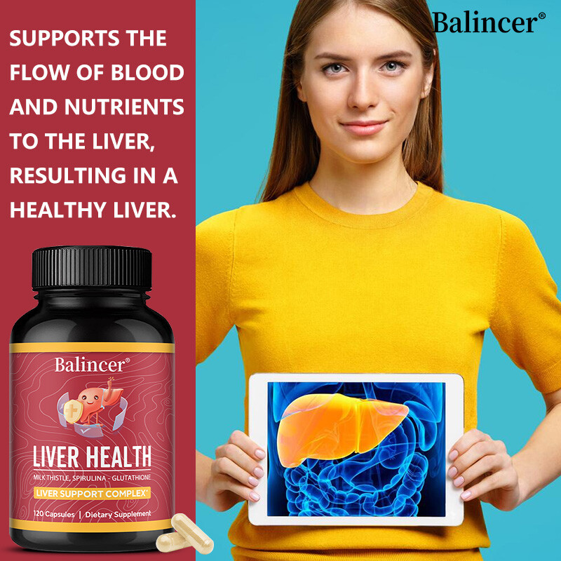 Milk Thistle Extract Natural Liver Cleanse Nutrient Absorption 30-120 Capsule