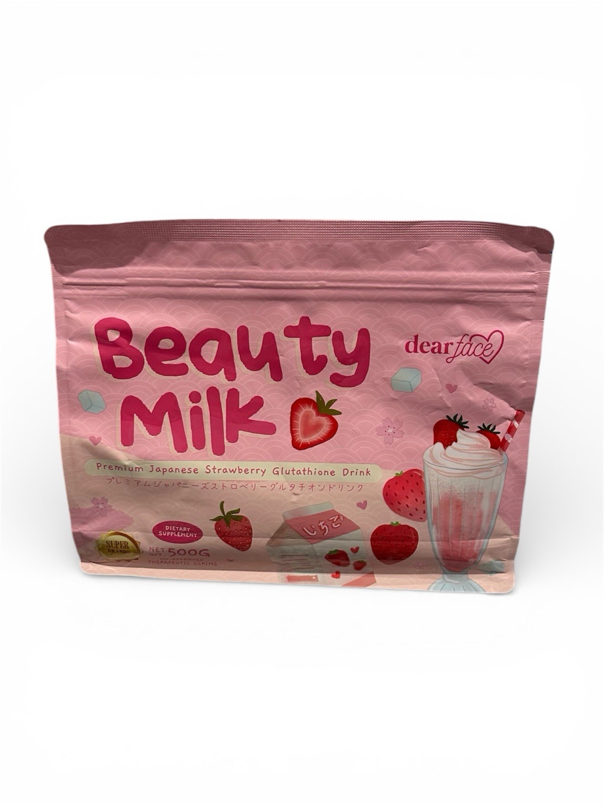 📌SALE📌 Dear Face Beauty Milk Strawberry Drink 500g