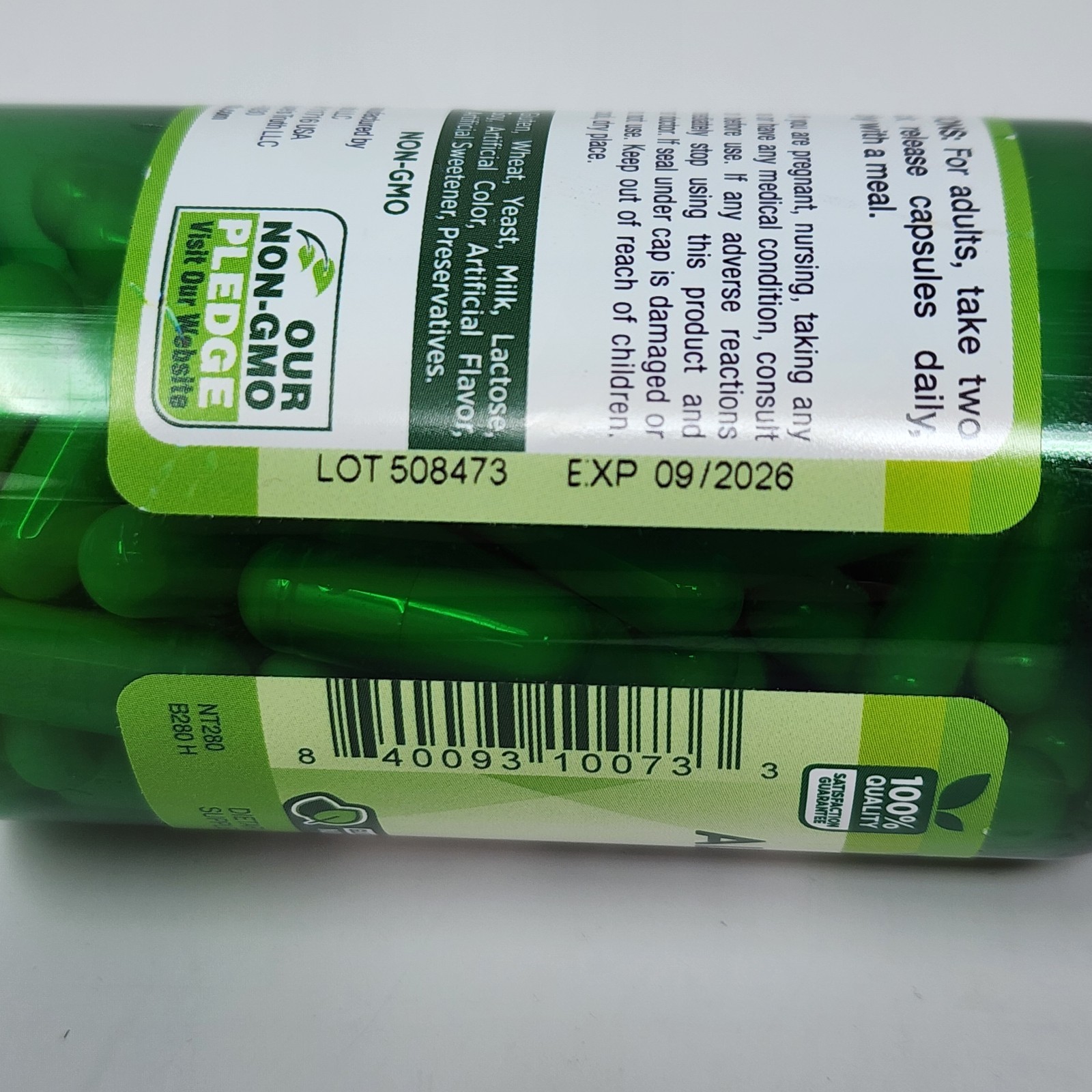 Nature’s Truth Alpha Lipoic Acid plus Biotin 60 Quick Release Capsules Exp 09/26