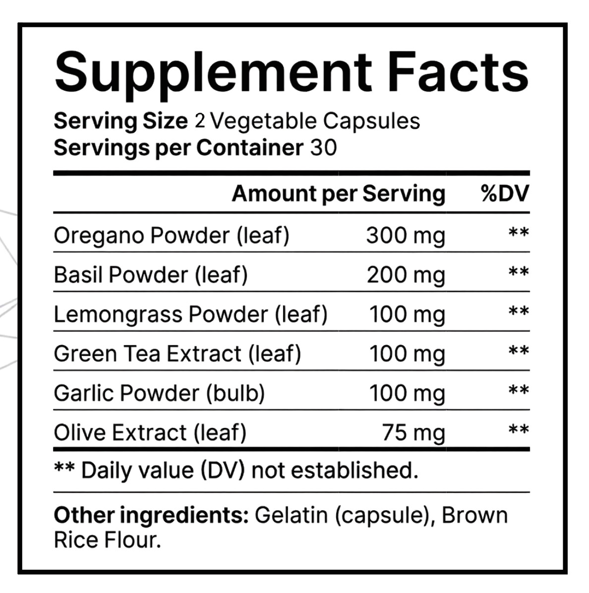 Nail Exodus Vitality Now Dietary Supplement 60 Capsules