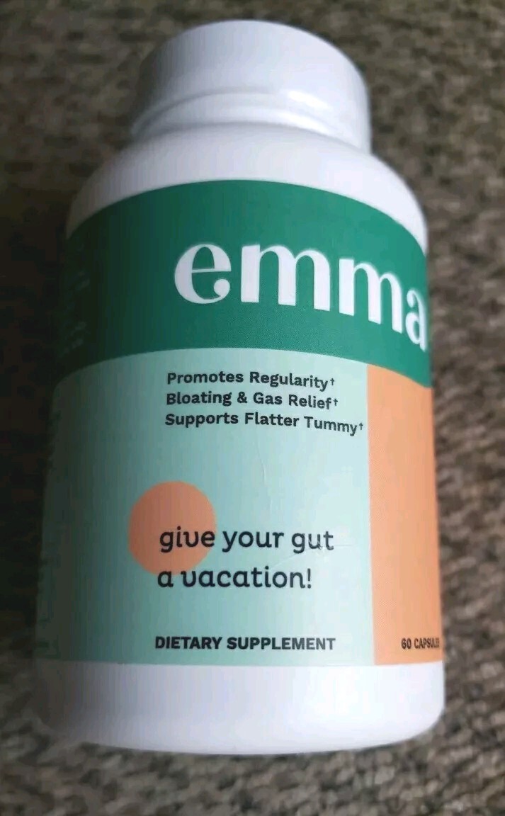 Emma Relief Supplement by Konscious Solution for Gut Health Issues 60 capsules