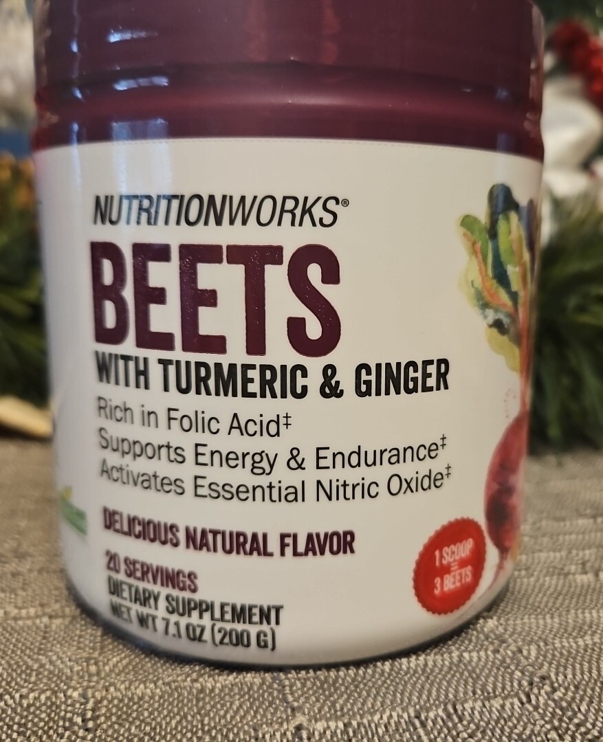 NutritionWorks Beets The Circulation Superfood Dietary Supplement Powder