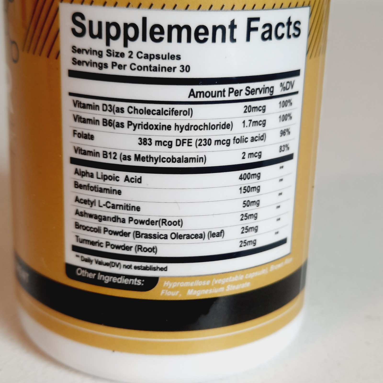 Nerve Savior Advanced Nerve Support 30 Day Supply 60 Capsules EXP 7/11/2026