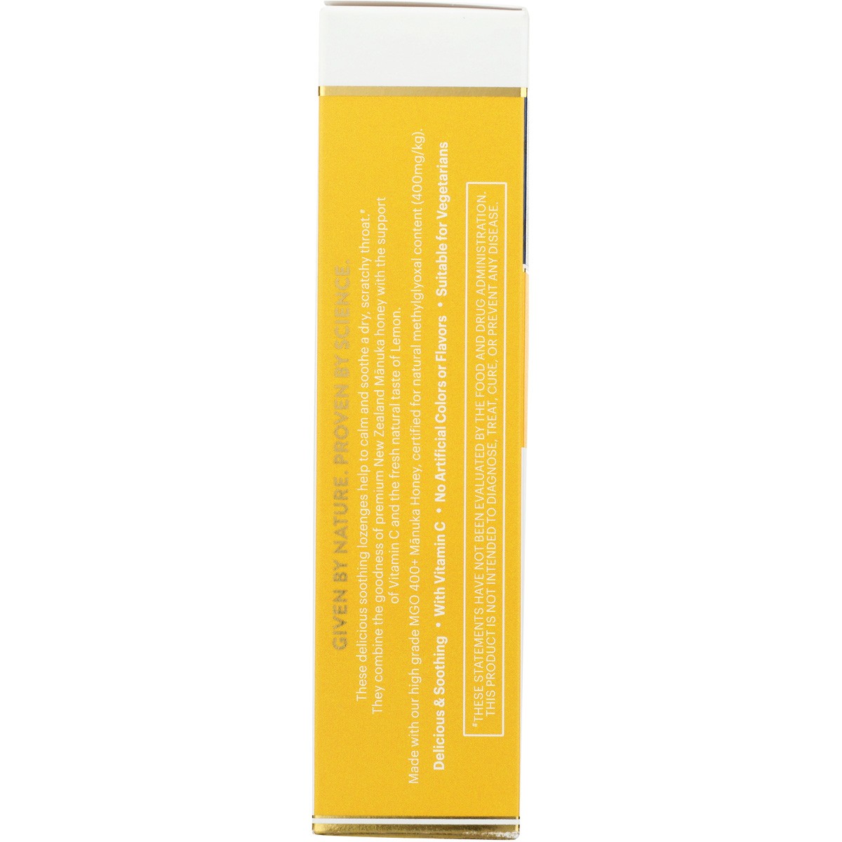 Manuka Health Honey Lozenges Natural Lemon Flavor 15 Ct 3 Pack