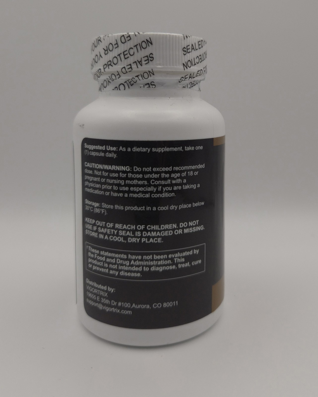 Vigortrix Pills, Natural Energy & Stamina Support for Men – 30 Capsules