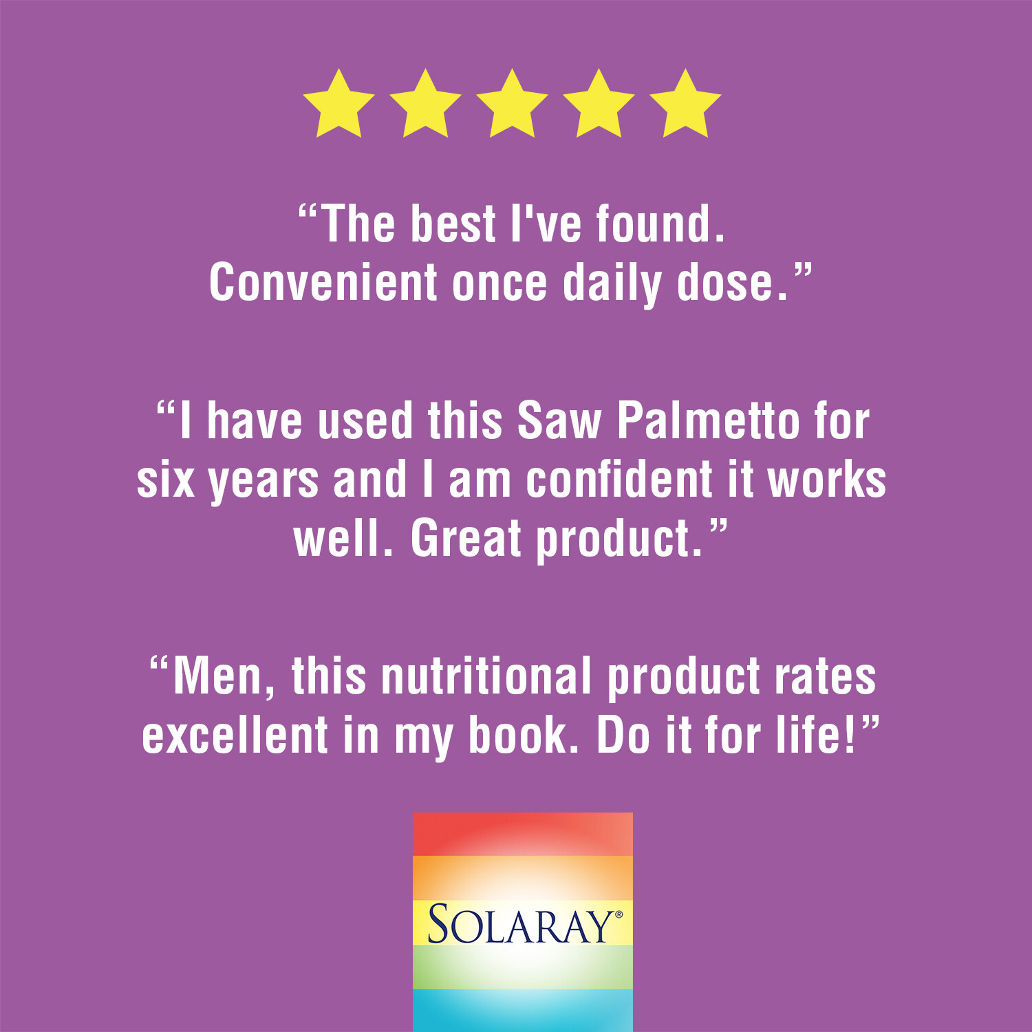 Solaray Saw Palmetto & Pygeum | Once Daily Prostate & Urinary Health | 30 CT