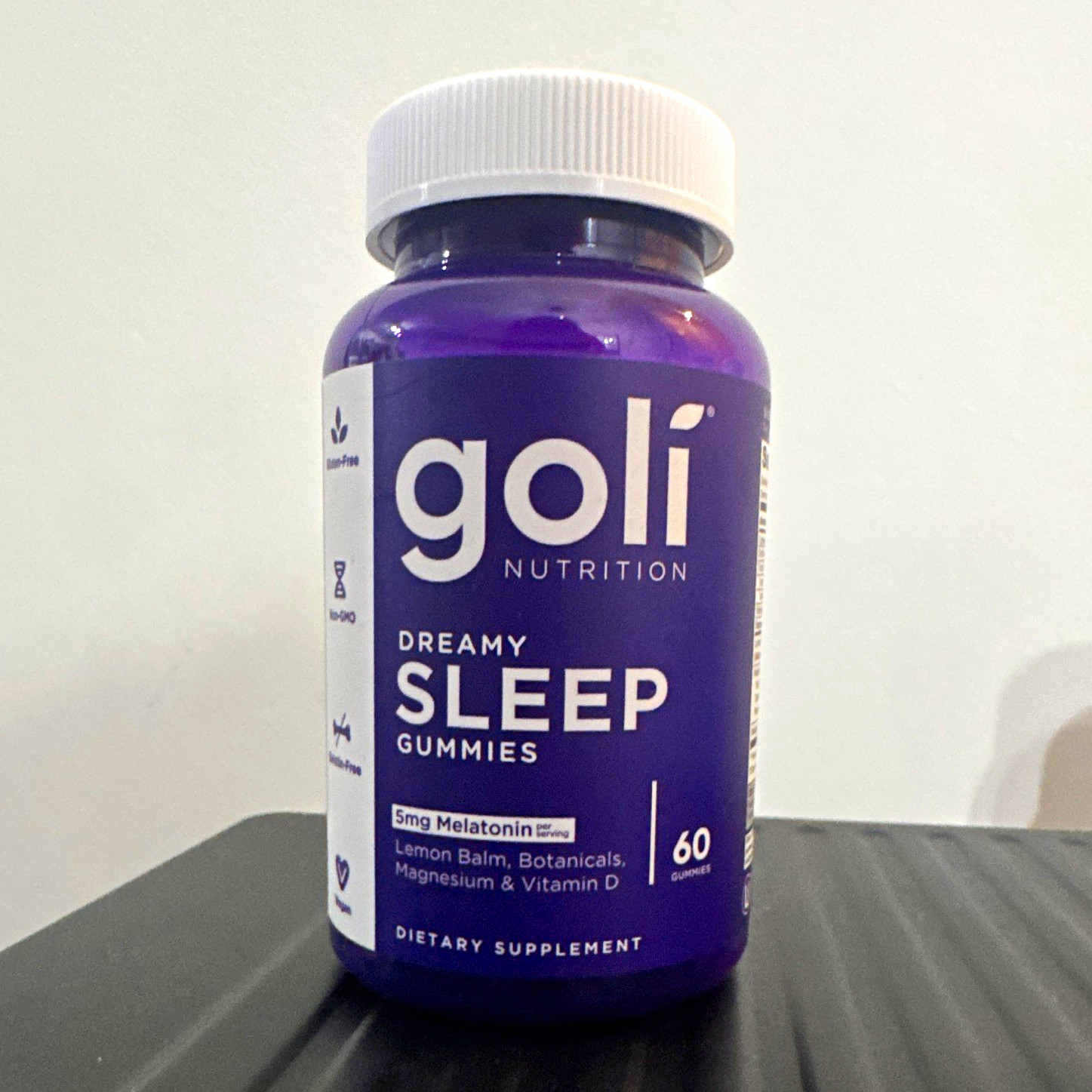 Goli Nutrition Dreamy Sleep Gummies 5mg Melatonin Lemon Balm 60 Count