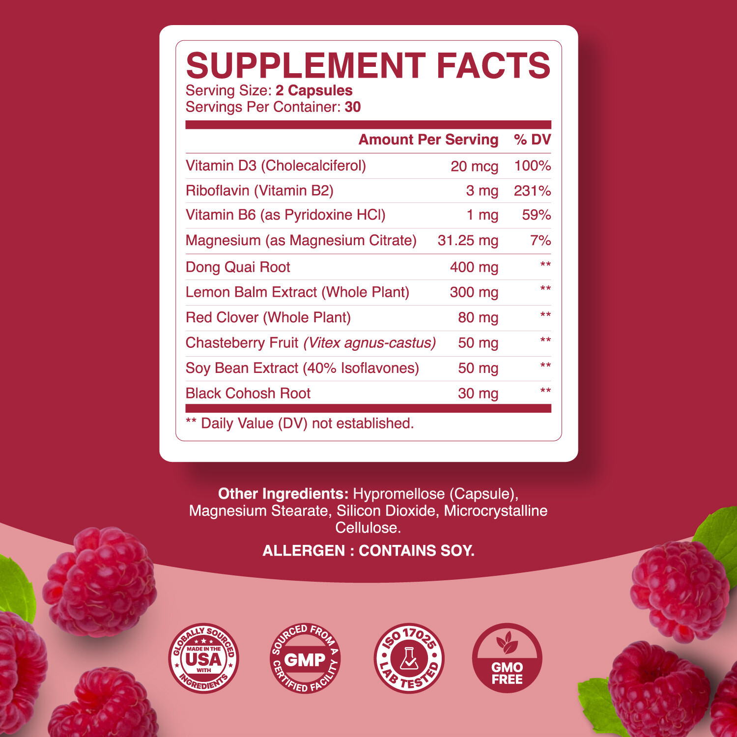 Natural Menopause Supplements for Women Health – Natural Hormone Balance