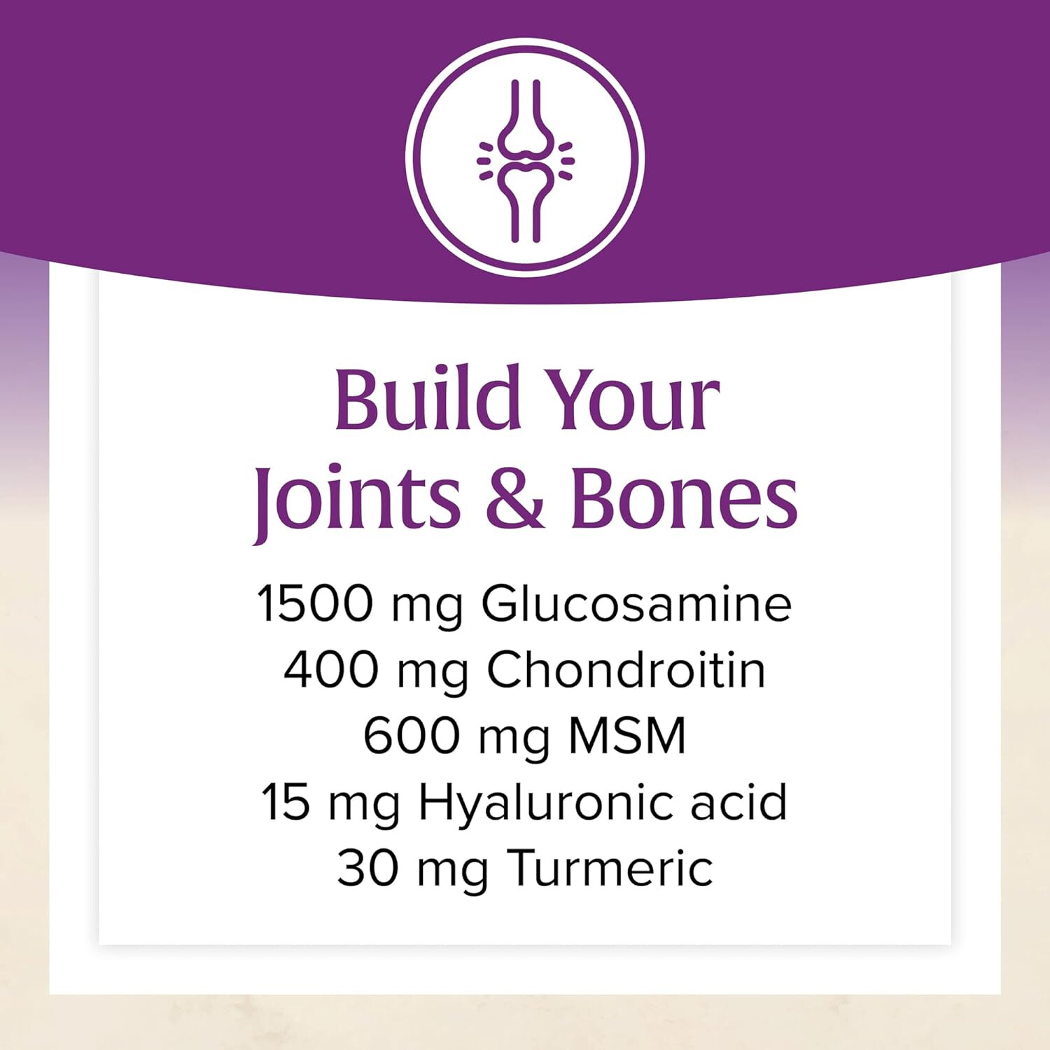 Natural Factors Osteomove Extra Strength Joint Care Tablets, 120-Count
