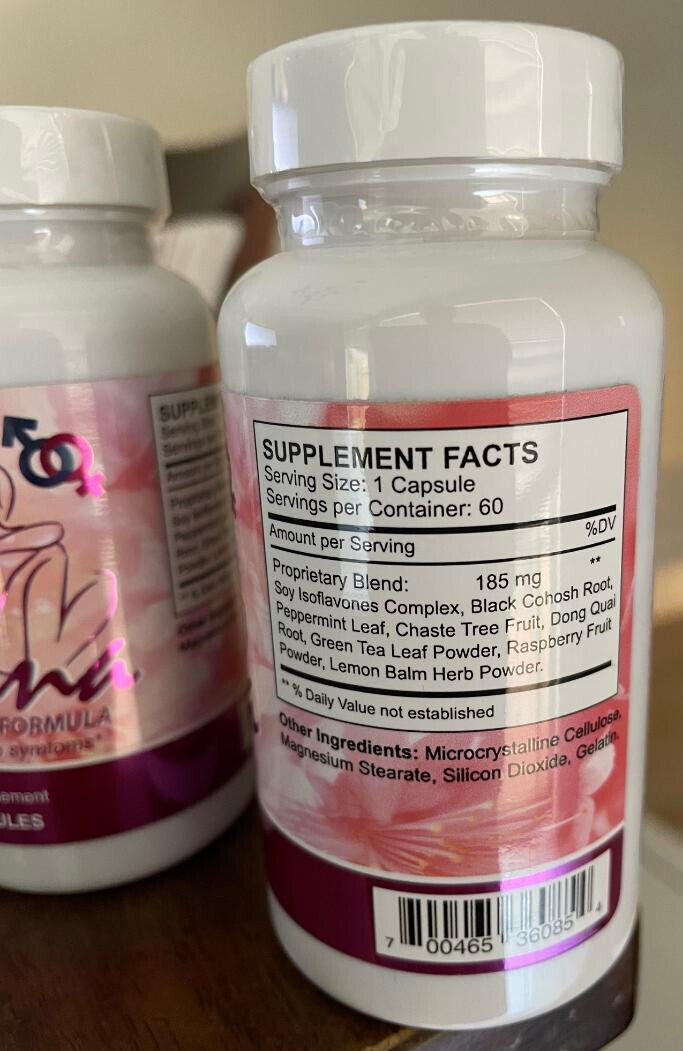 2 Femina Phytoestrogen Formula Control Menopause Woman Menopausia Feminelle Cell