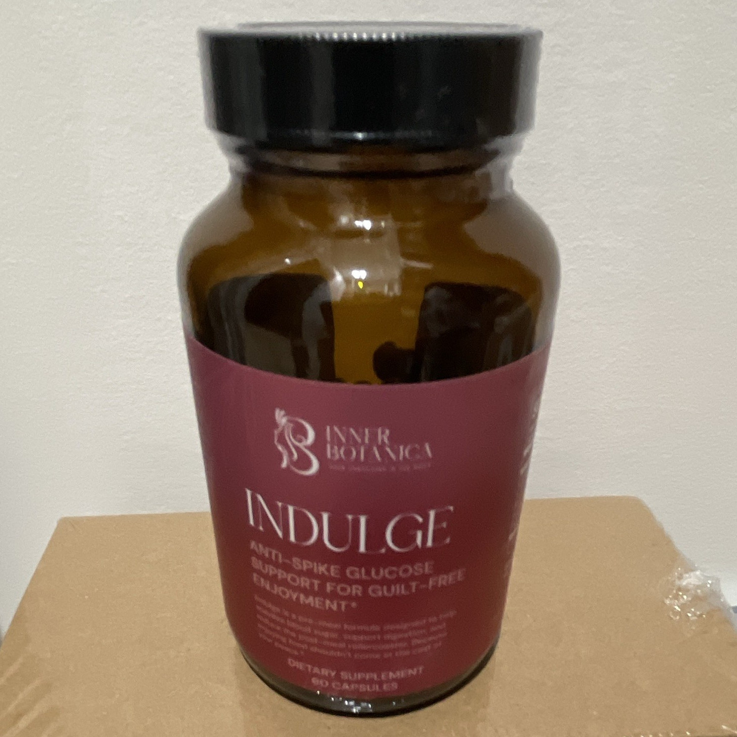 Inner Botanica Indulge Anti-Spike Glucose Support 60 Capsules Exp 10/2027