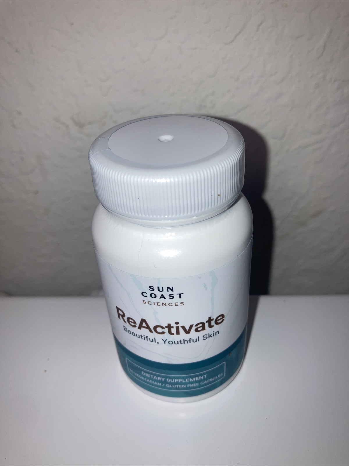 Sun Coast Sciences ReActivate Beautiful Youthful Skin 30 Vegetarian Cap Exp 2025