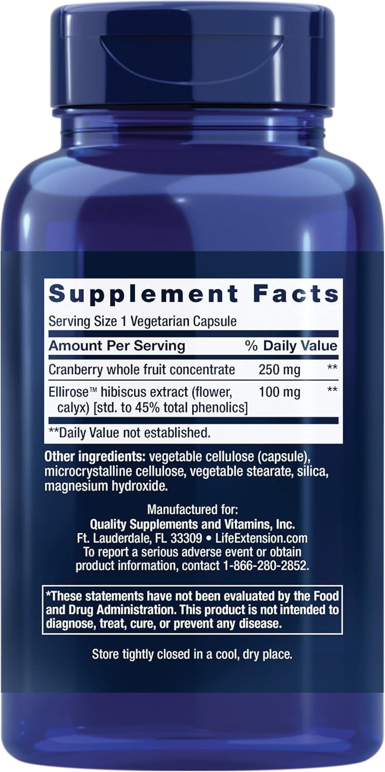 Life Extension Optimized Cran-Max®, Cranberry Whole Fruit