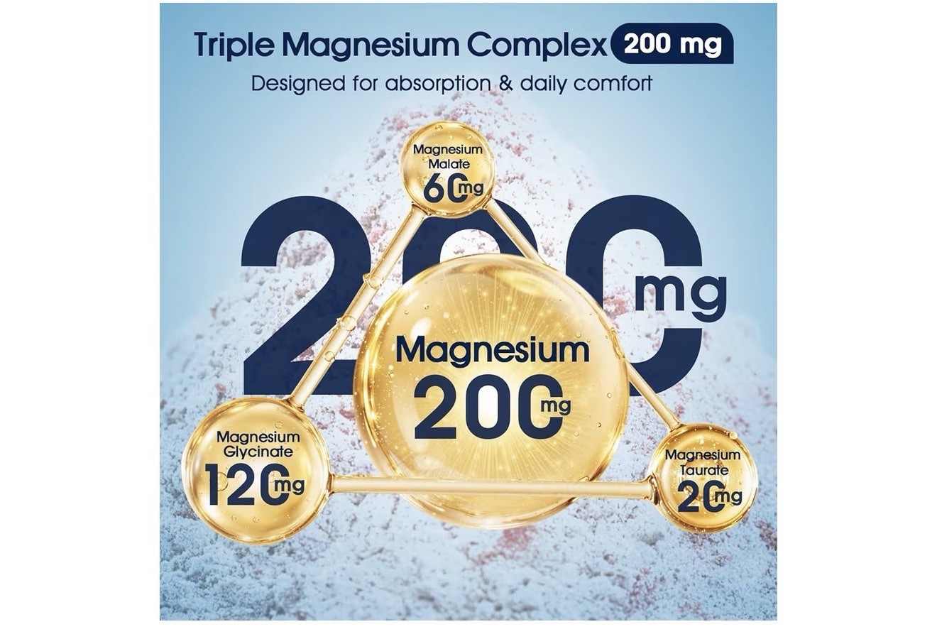 Supports calm and stress management, promotes nighttime wind-down