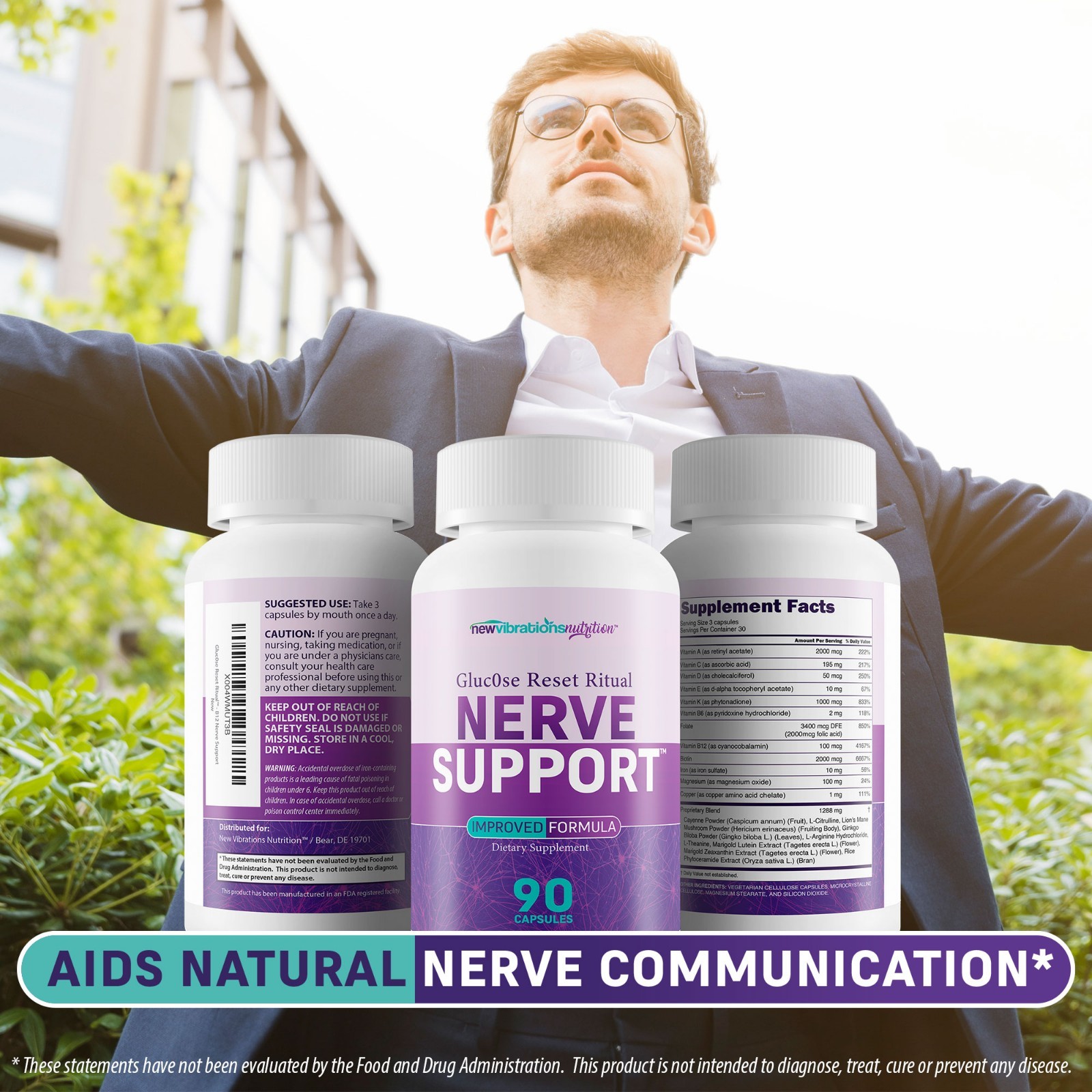 Gluc0se Reset Ritual Nerve Support Supplement – Our Best Neuropathy Support