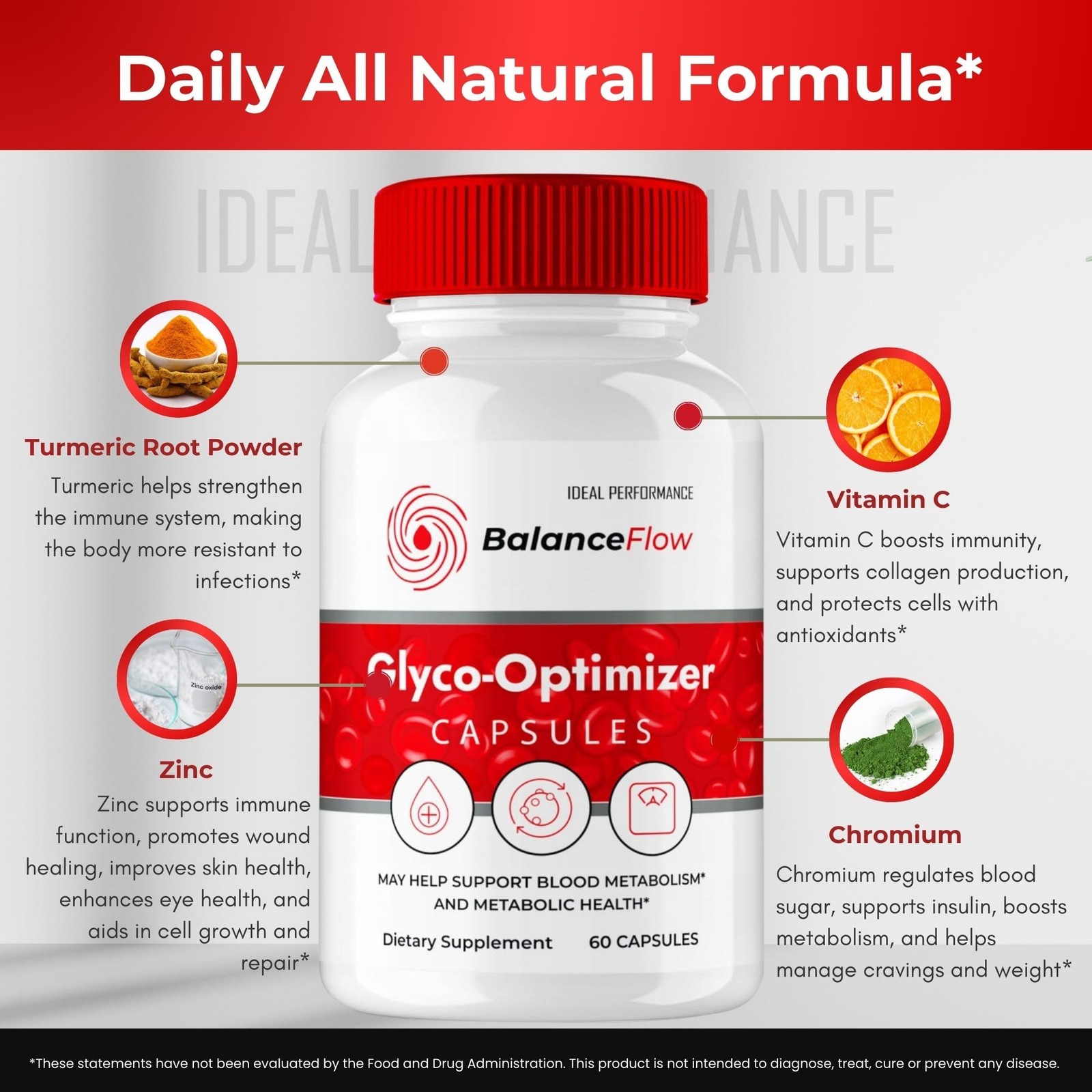 BalanceFlow Balance Flow Korean Supplement – 120 Capsules (2 Pack)