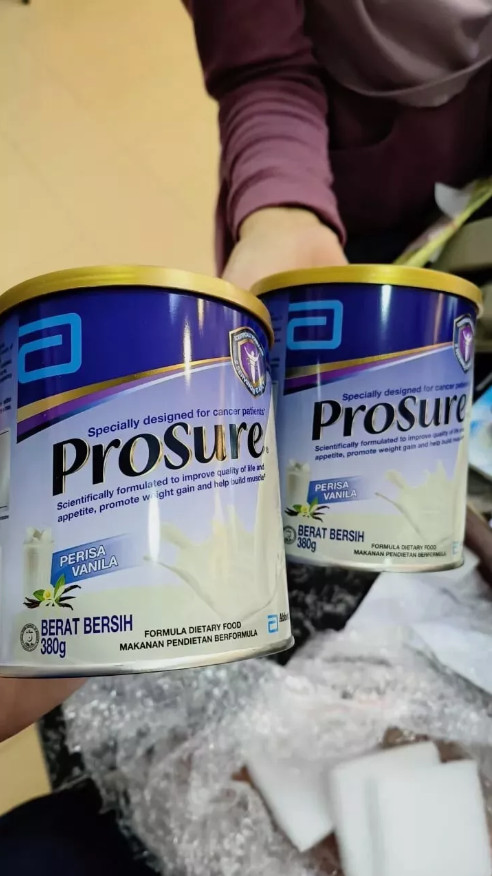 Abbott Pro Sure Milk Improve Appetite High Protein Prebiotic EPA 380g Vanilla