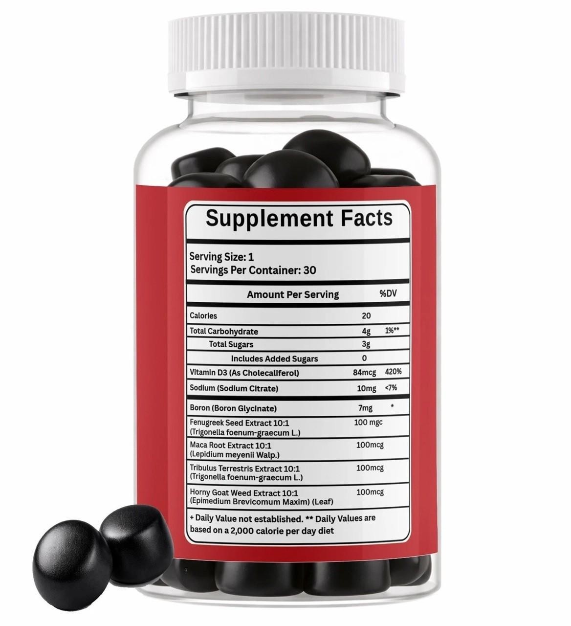 (1 Pack) Jelly Lean Gummies Weight Assistance Supplement & Daily Health Gummy