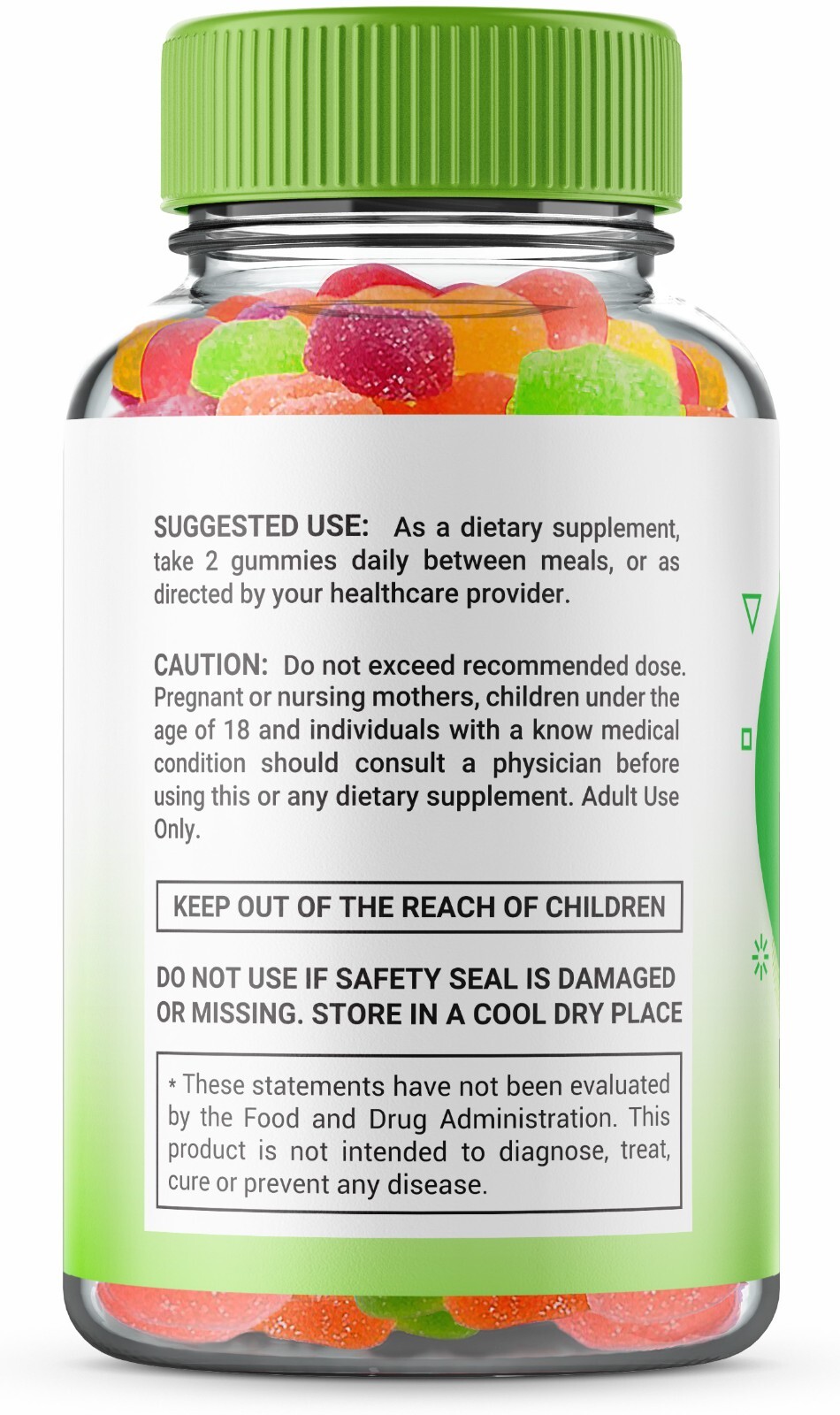 Greenvibe Gummies for Tinnitus Vitamins Wellness – Official Formula (1 pack)