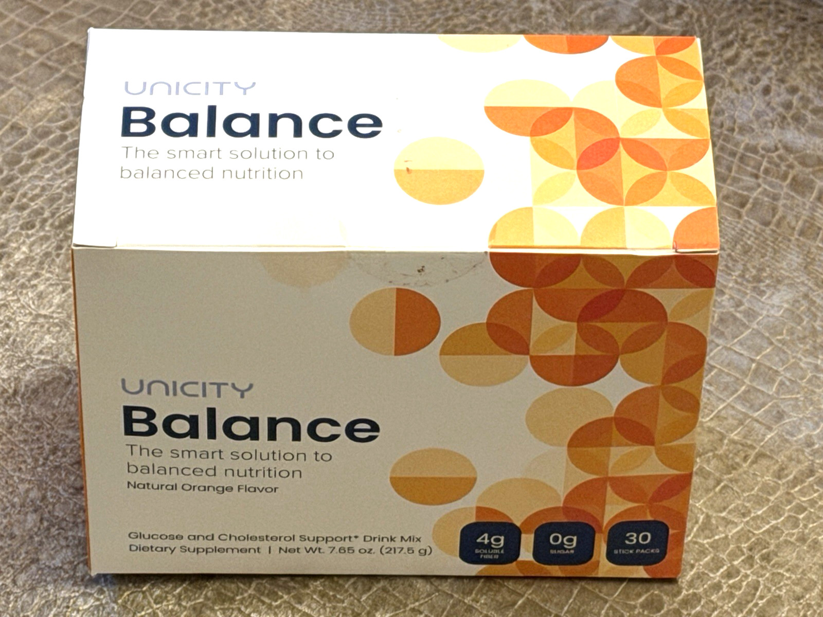 Unicity BALANCE Cholesterol Support Drink 30 Pack New / Sealed – July 2026