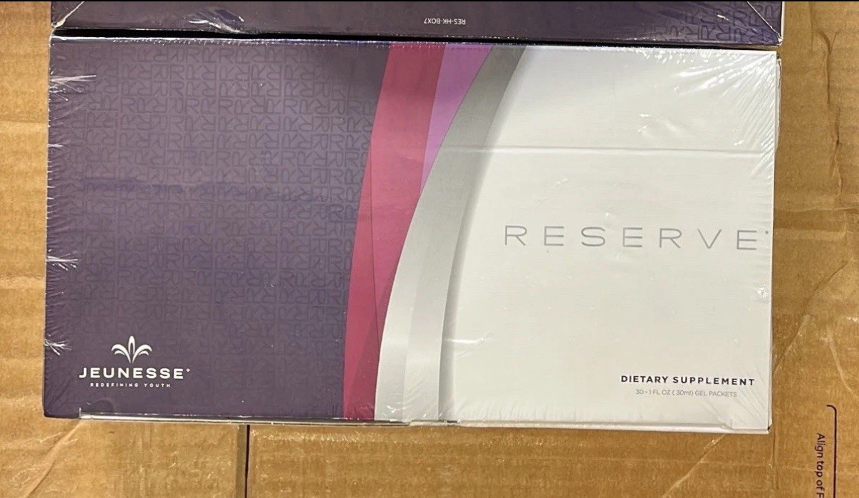 Jeunesse Reserve Resveratrol Antioxidants Fruit Blend Supplement 1 box Exp 5/27