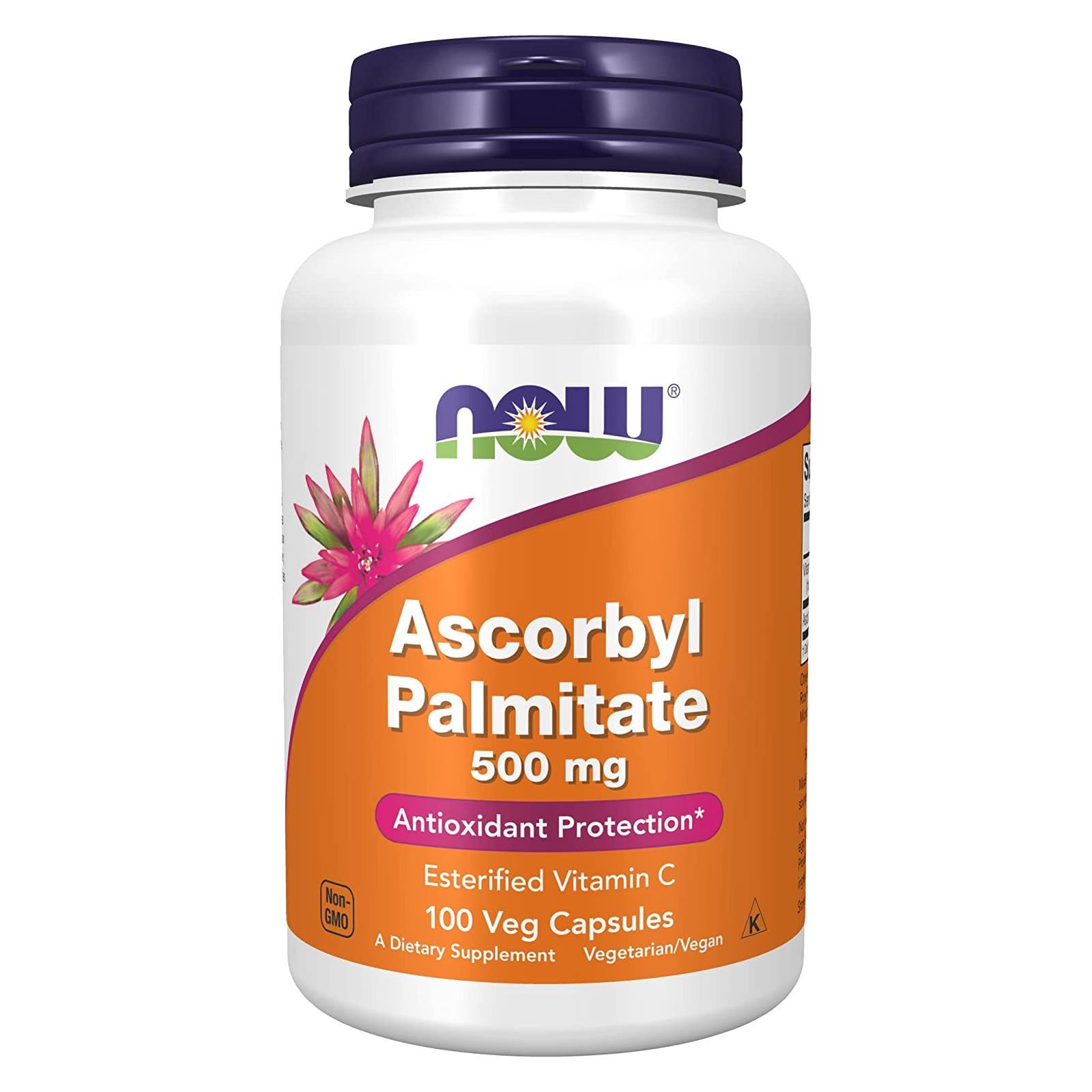 NOW FOODS Ascorbyl Palmitate 500 mg 100 Veg Capsules