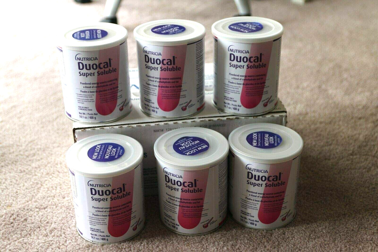 Duocal Super Soluble Supplement Powder case 6 cans Expire: Jan/2028 ^^*