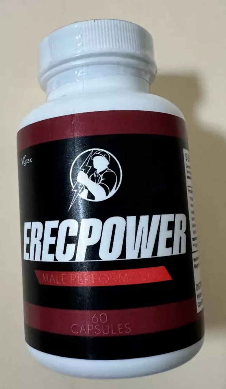 Vytax ErecPower for Men – 60 count – expires 08/2026