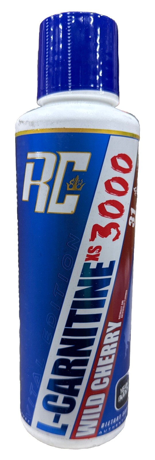 L-Carnitine XS 3000 Liquid – Wild Cherry – 16oz. (31 Servings) Exp: 08/01/2025