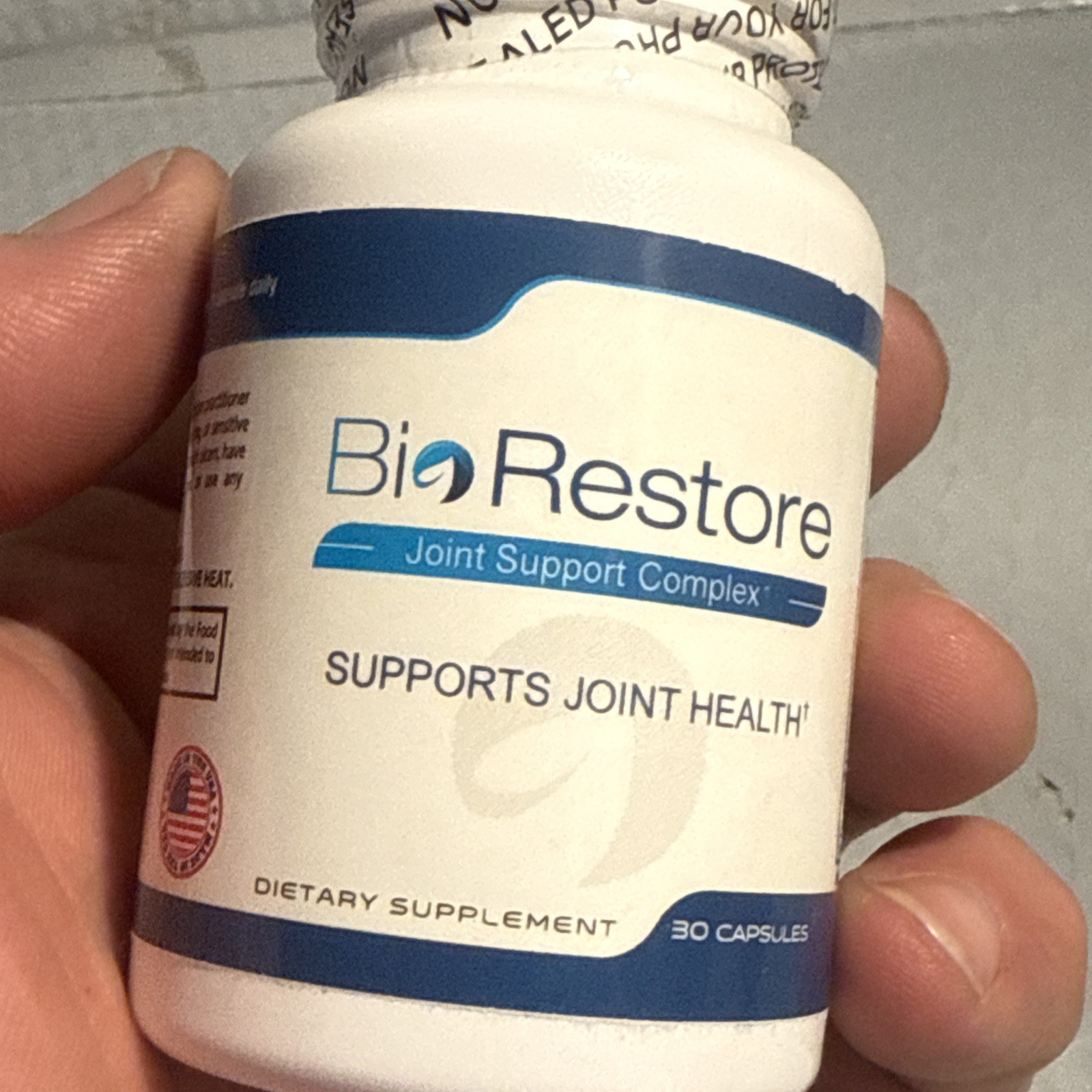 BIO RESTORE JOINT FOR HEALTHY JOINTS 30 DAY SUPPLY