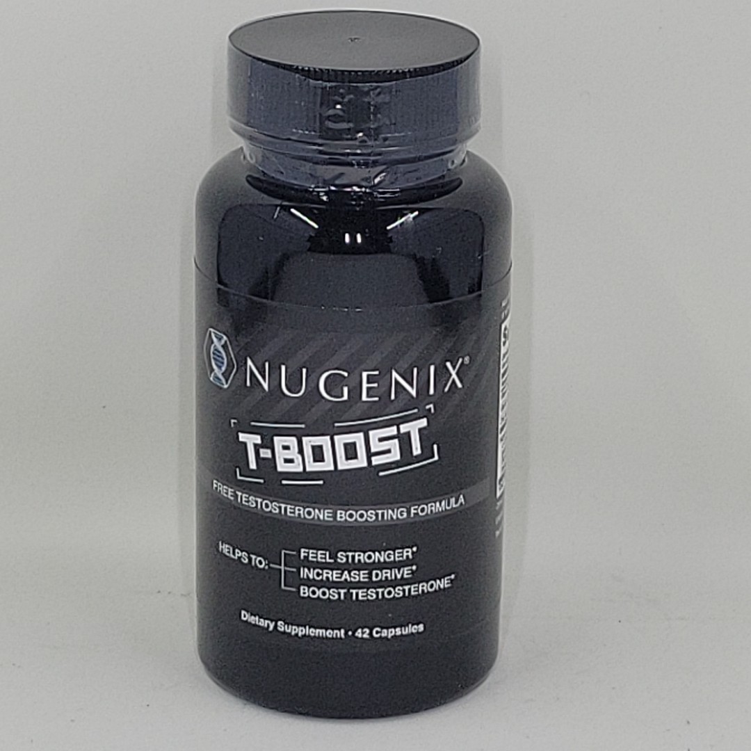 Nugenix T-Boost Dietary Supplement 42 Capsules Exp 8/2026