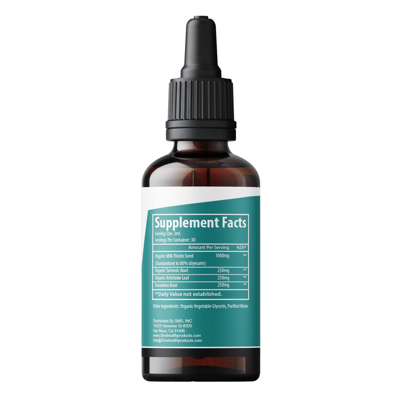 Deep Cleanse Liver Drops, Detox & Repair with Milk Thistle, Turmeric & Artichoke