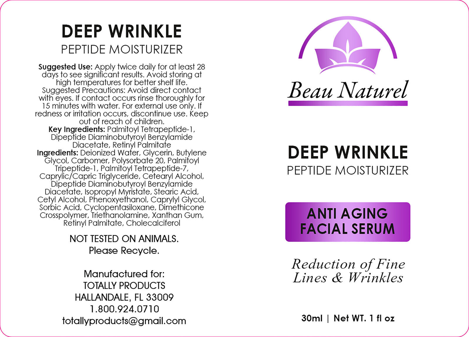 Hawthorn Extract Circulatory Wellness Heart Supplement Facial Cream Moisturizer