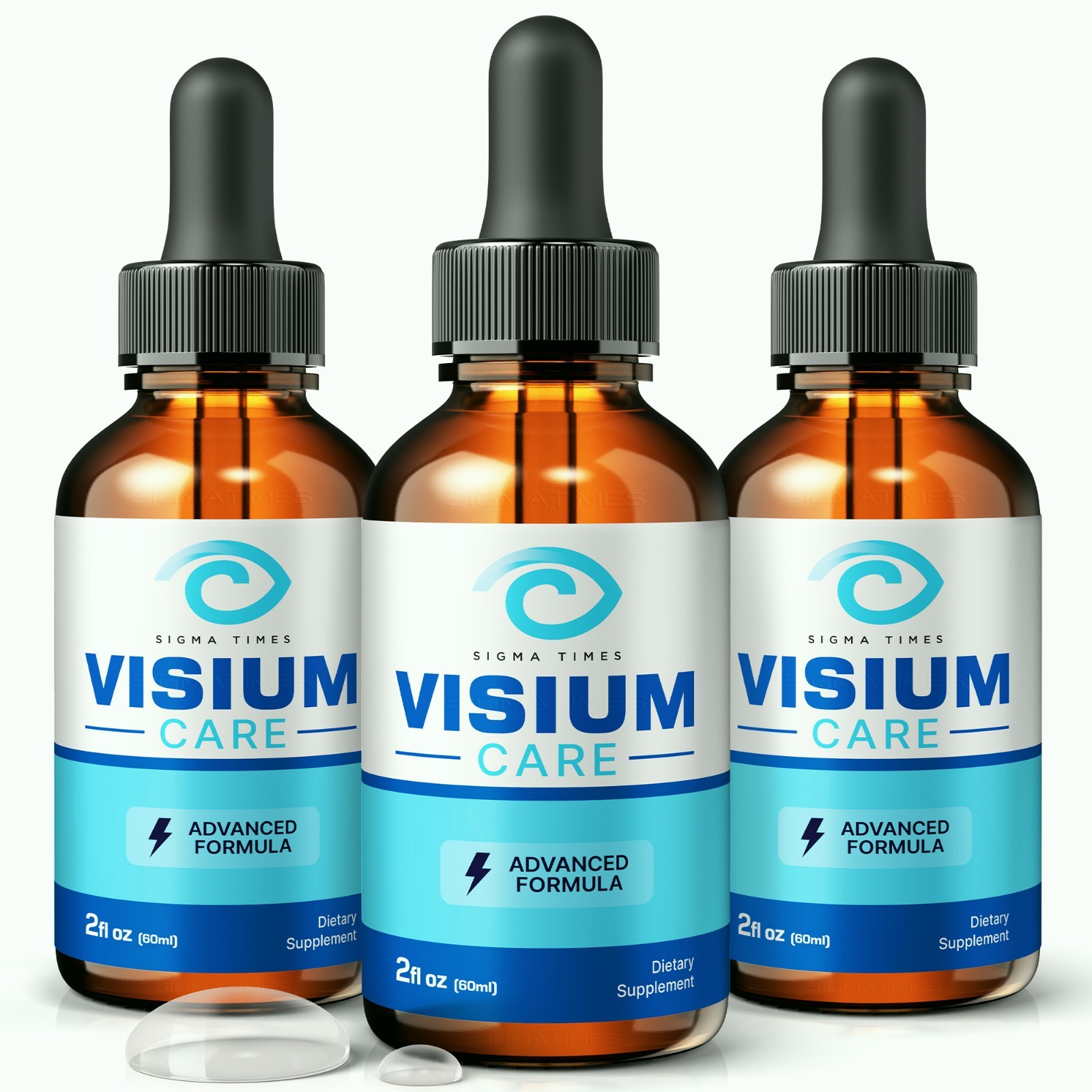 Visium Care Drops – Oral Supplement for Eye Health & Vision Wellness – 3 Pack