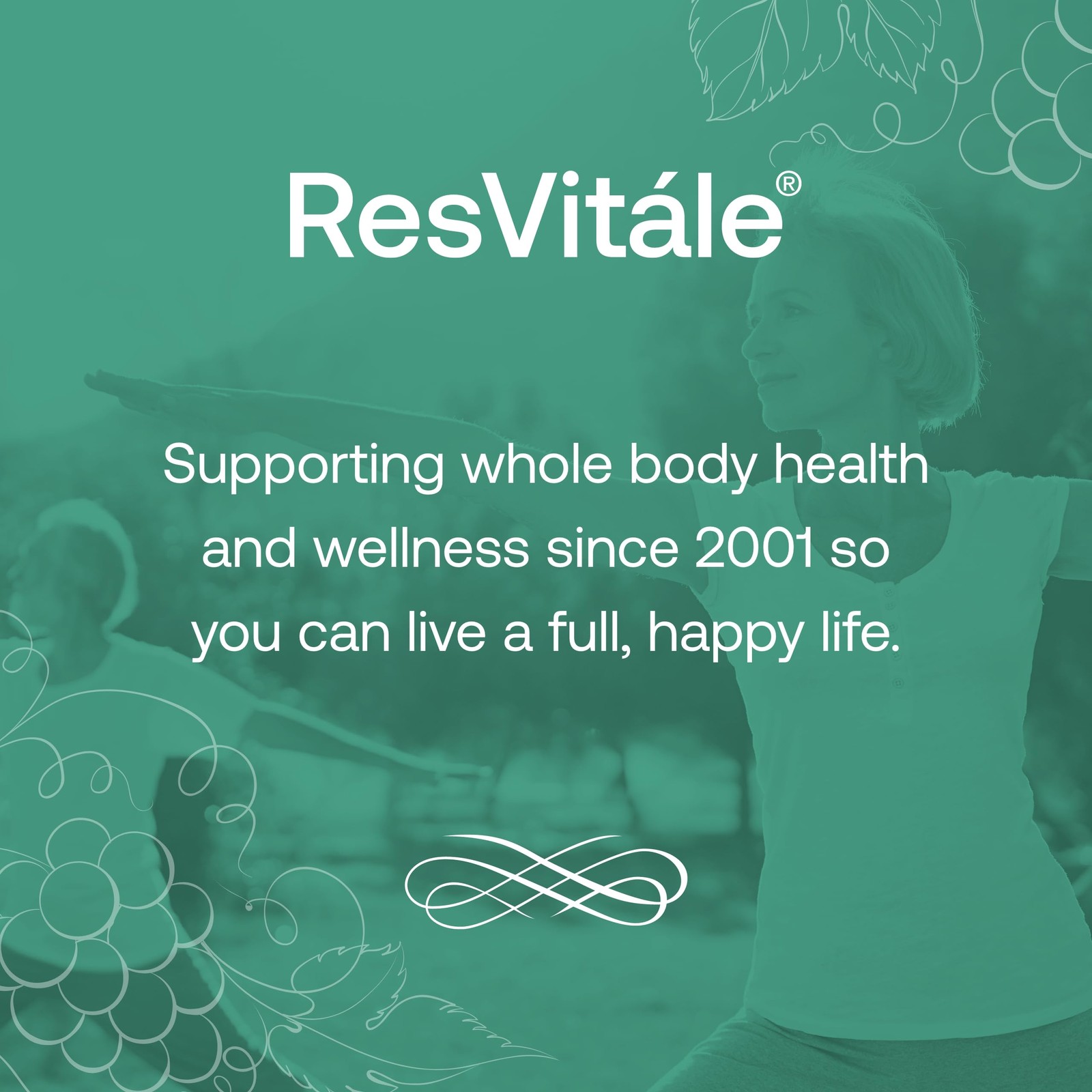 ResVitale Resveratrol 500mg – Antioxidant Supplement, 60 Vegetarian Capsules