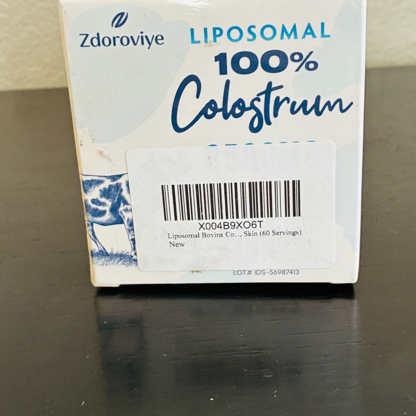 Zdoroviye Liposomal 100% Colostrum 2500mg – 60 Servings