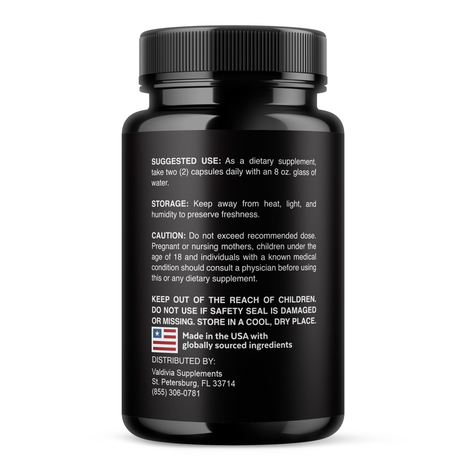 Valdivia (5 Pack) Jato Alpha 300 Capsules 5 Pack Daily Wellness Supplement Made