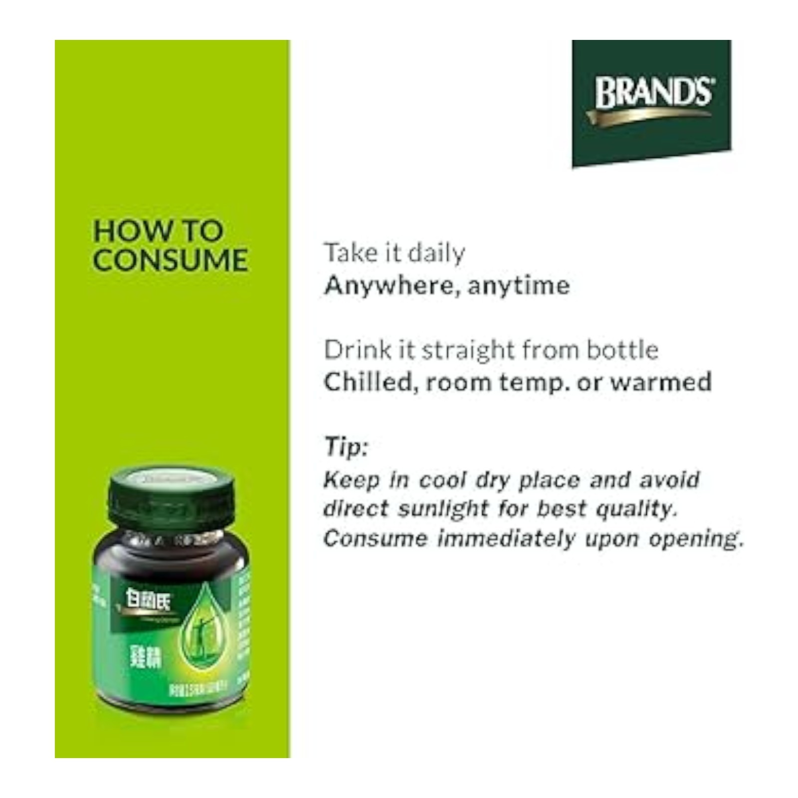 BRAND’S Essence of Chicken 1 Case (30x70g) | Boost Energy & Focus | Exp 2028