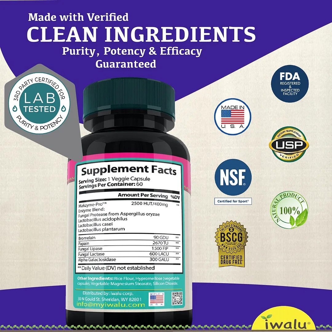 Probiotic Supplements | Best Supplement Capsule Pill Men Women FREE SHIP