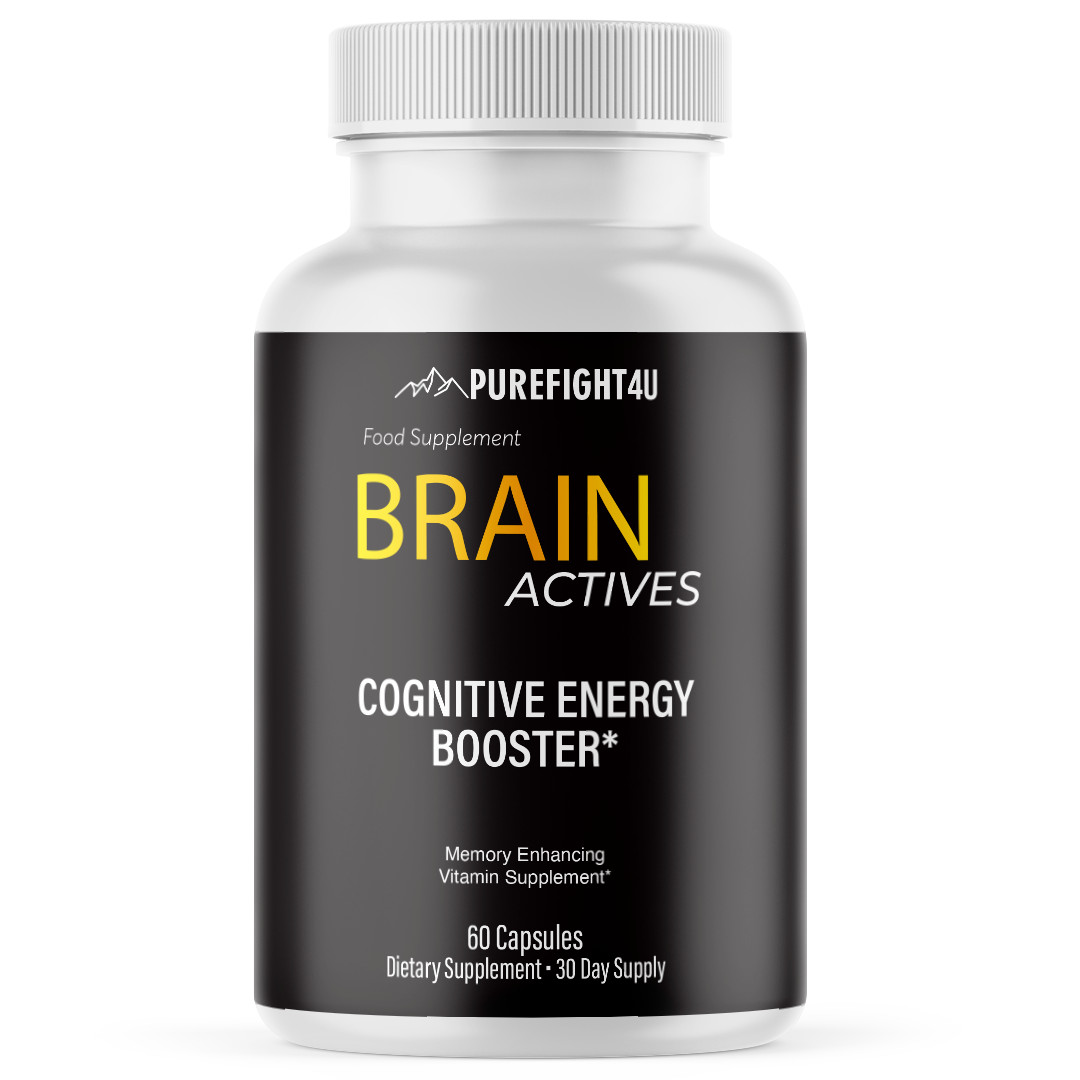 Brain Actives Cognitive Energy & Memory Enhancing Supplement 60 Capsules