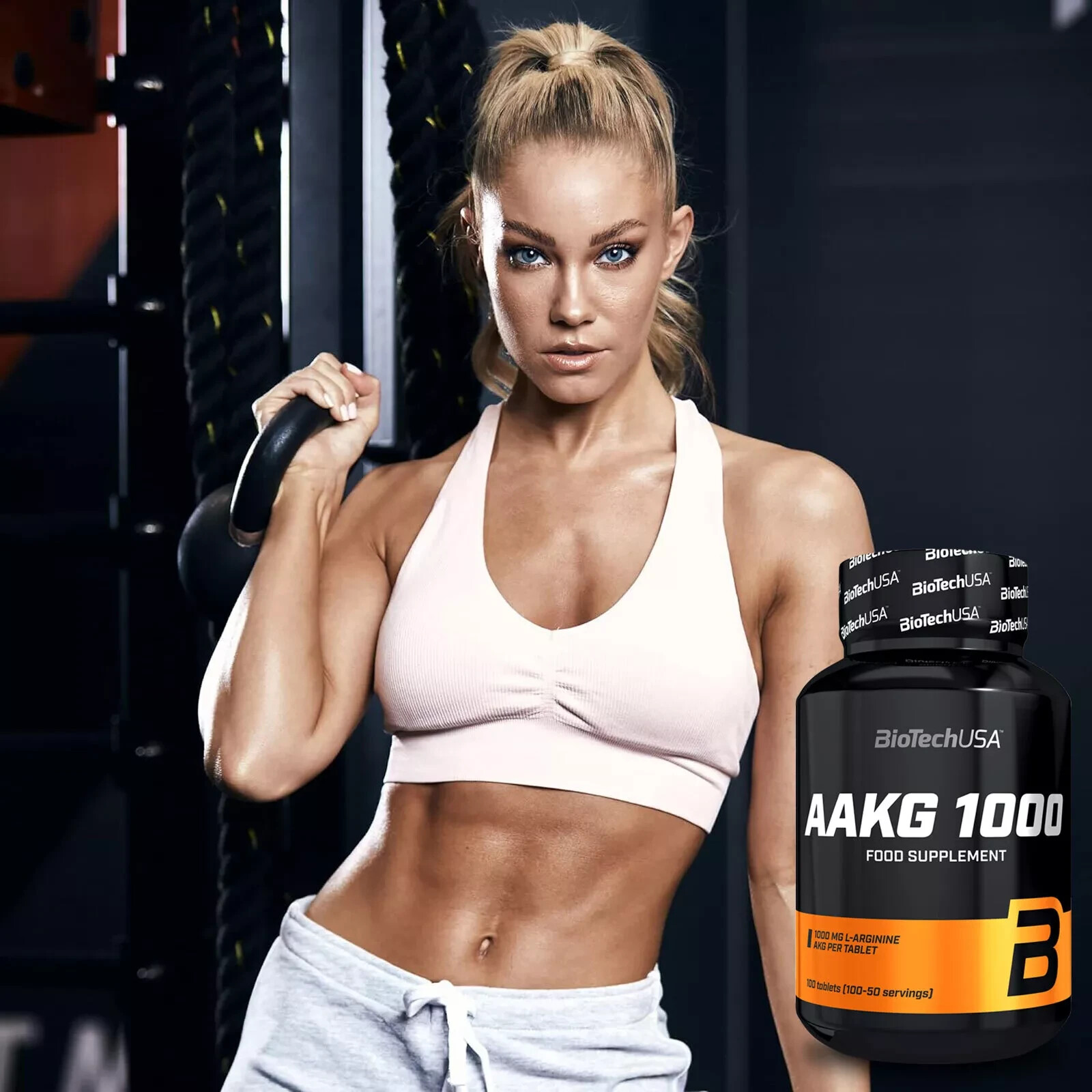 AAKG 1000 – 100-200 Tablets – 2000 mg – muscle pumps energy L-Arginine endurance