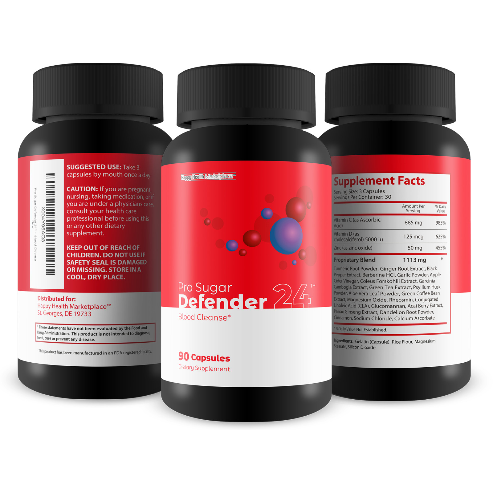Pro Sugar Defender 24 – Our Best Blood Cleanse Detox Supplement – Immune System