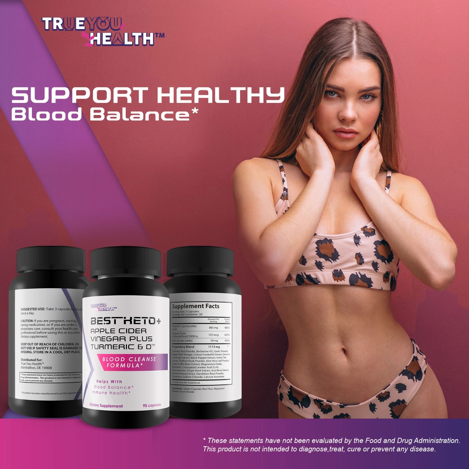Best Keto + Apple Cider Vinegar Plus Turmeric & D – Keto Friendly Supplement