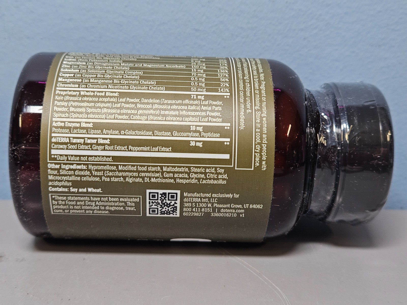 doTERRA Microplex VMz Food Nutrient 120 Capsules – New & Sealed Exp 11/2027