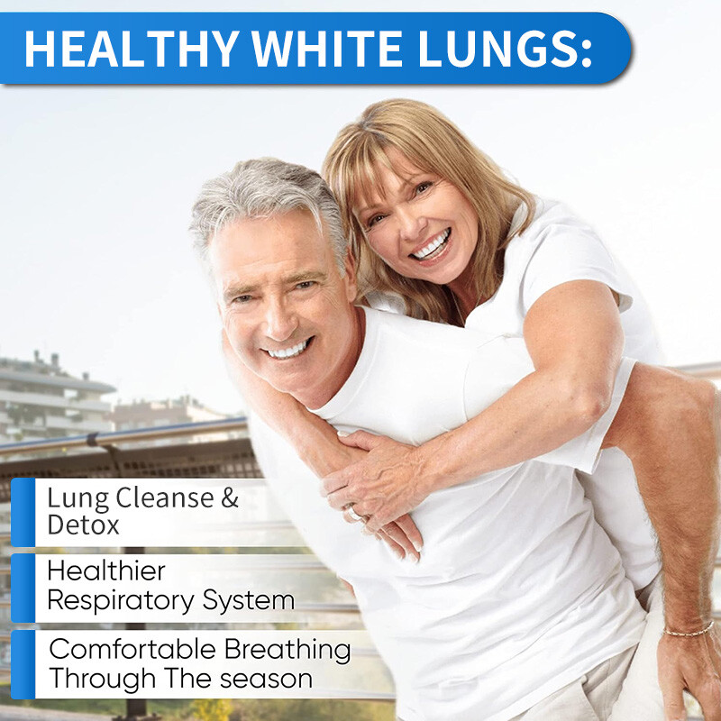 Lung Support Capsules – Free Breathing,Clear Airways,Lung Detox Supplements