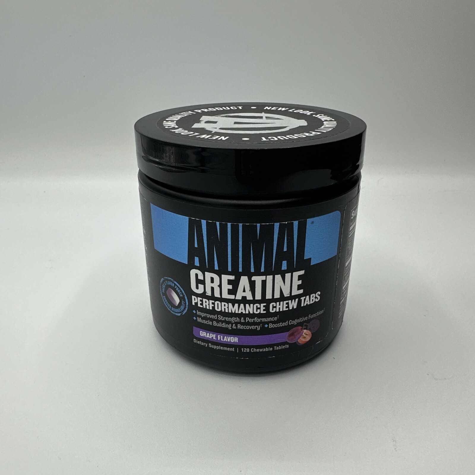 Creatine Performance Chews, Grape, 120 Chewable Tablets Expires 7/2026 Workout