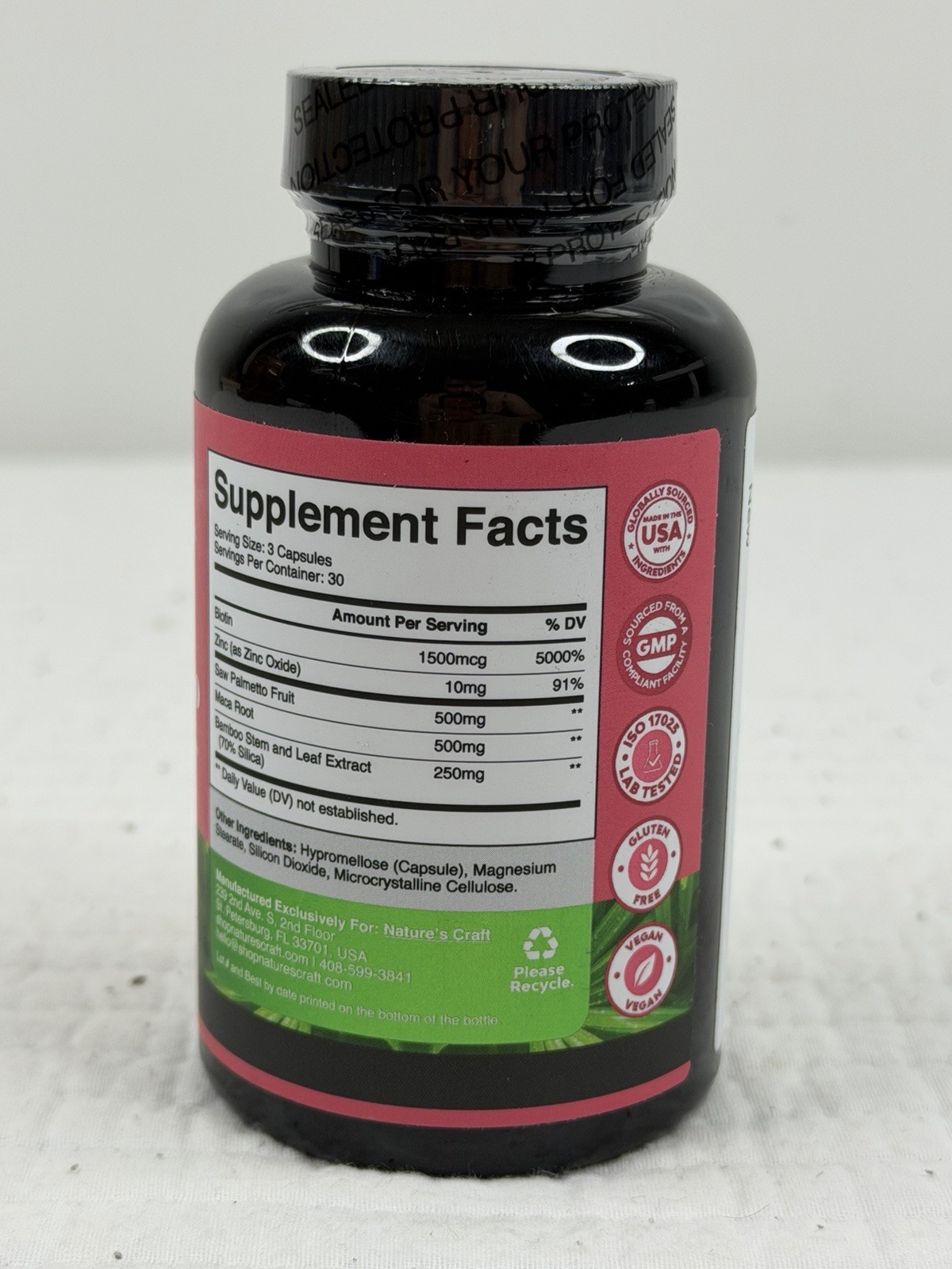Extra Strength Saw Palmetto for Women 500mg – DHT Blocker for Women 30-Day 90ct