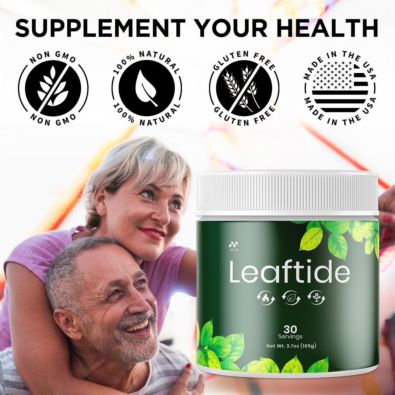 (2 Pack) Leaftide Powder Advance Weight Management Support Leaf Tide 60 Servings